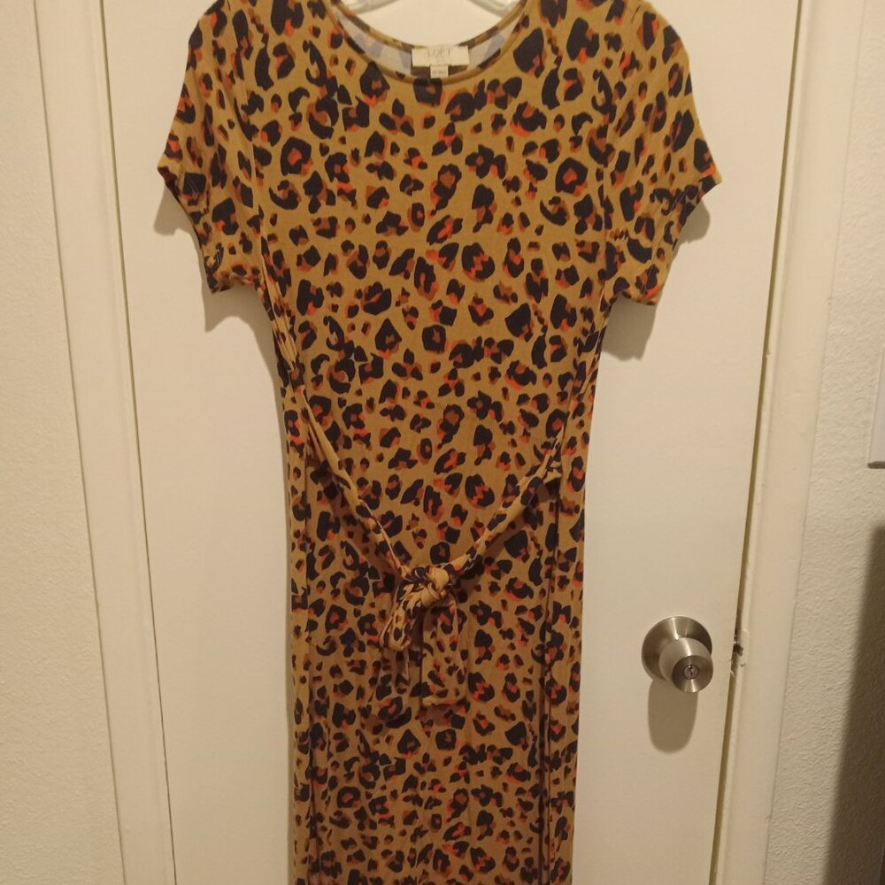 Leopard Midi Dress